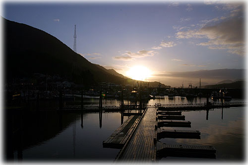 jpg sunrise Ketchikan, Alaska