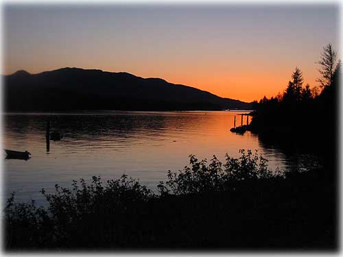 Photo - Sunset Ketchikan, Alaska