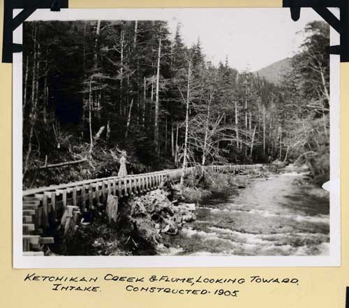 jpg Ketchikan Creek Intake & Flume 0 1905